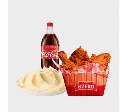 COMBO POLLO FRITO X 4 PURE