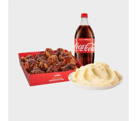 COMBO POLLO FRITO ORIENTAL X 12 CON PURE